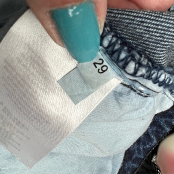 One Teaspoon Awesome Baggies High Waist Straight Leg Denim Jeans, Size 29 NWOT - Picture 11 of 15